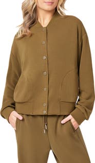 Scotch & Soda Jersey Bomber Jacket