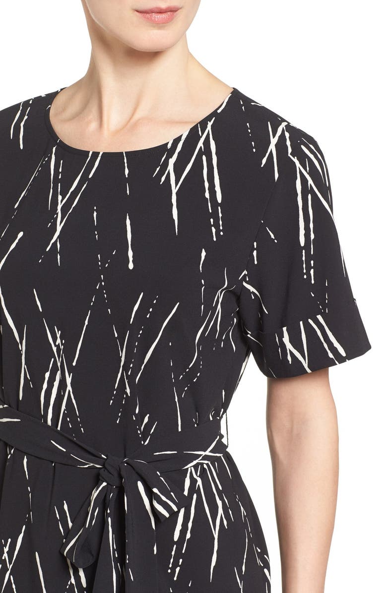 Halogen<sup>®</sup> Belted Short Sleeve Top, Alternate, color,