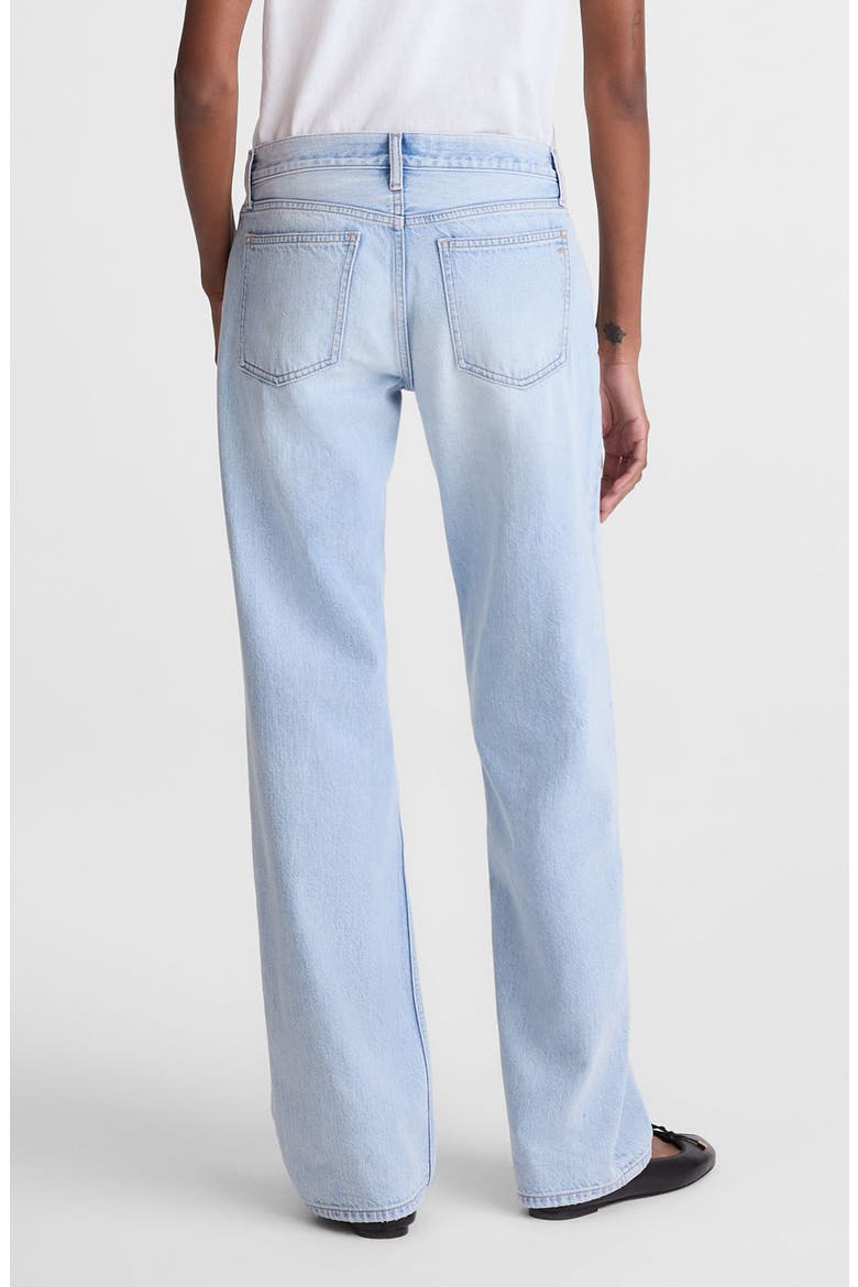 The Short Low-Rise Loose Jeans, Alternate, color, FOSTER WASH