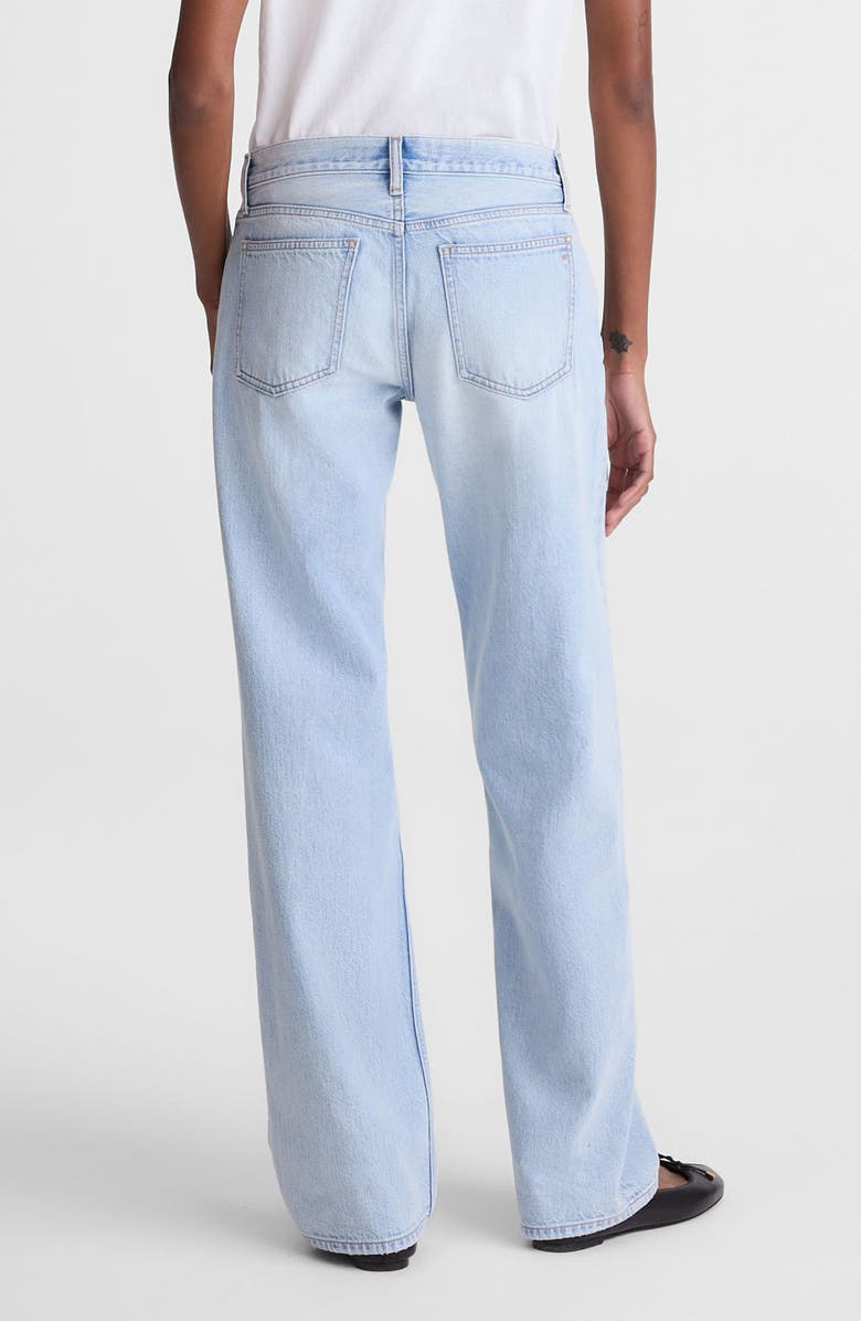 Madewell The Short Low-Rise Loose Jeans, Alternate, color, Foster Wash