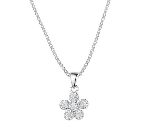 Sterling Silver Moissanite Necklace