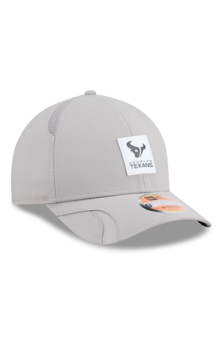 New Era Men's New Era Gray Houston Texans 2025 Sideline M-Crown 9FORTY Adjustable Hat, Alternate, color, Gray