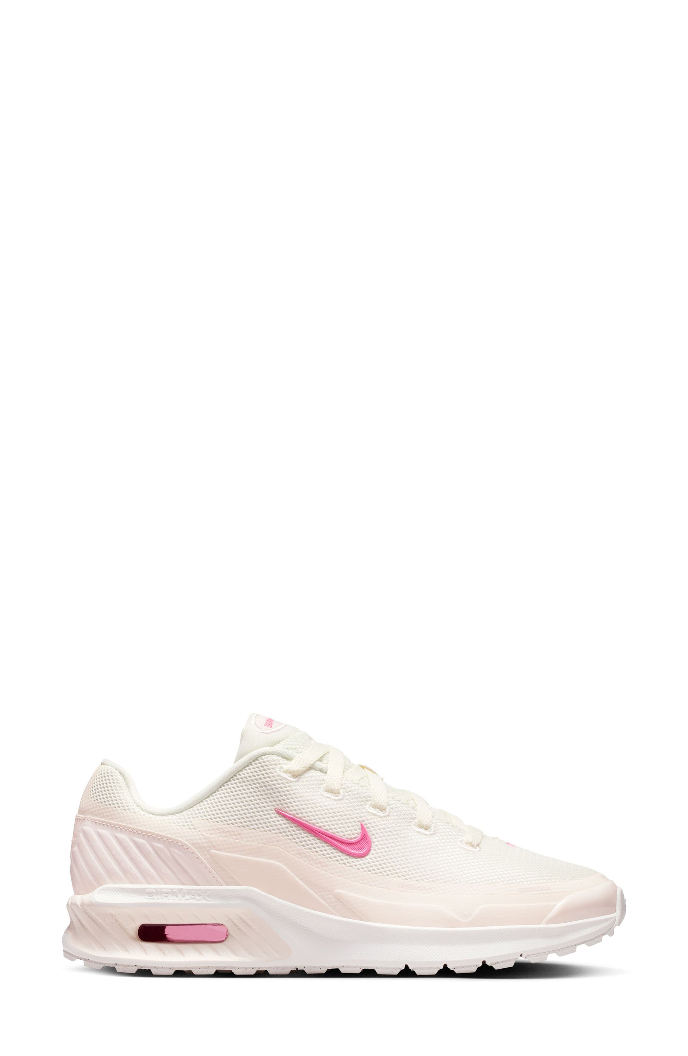 Air Max Bia Sneaker, Alternate, color, SOFT PEARL/ PEONY/ CHALK/ SAIL