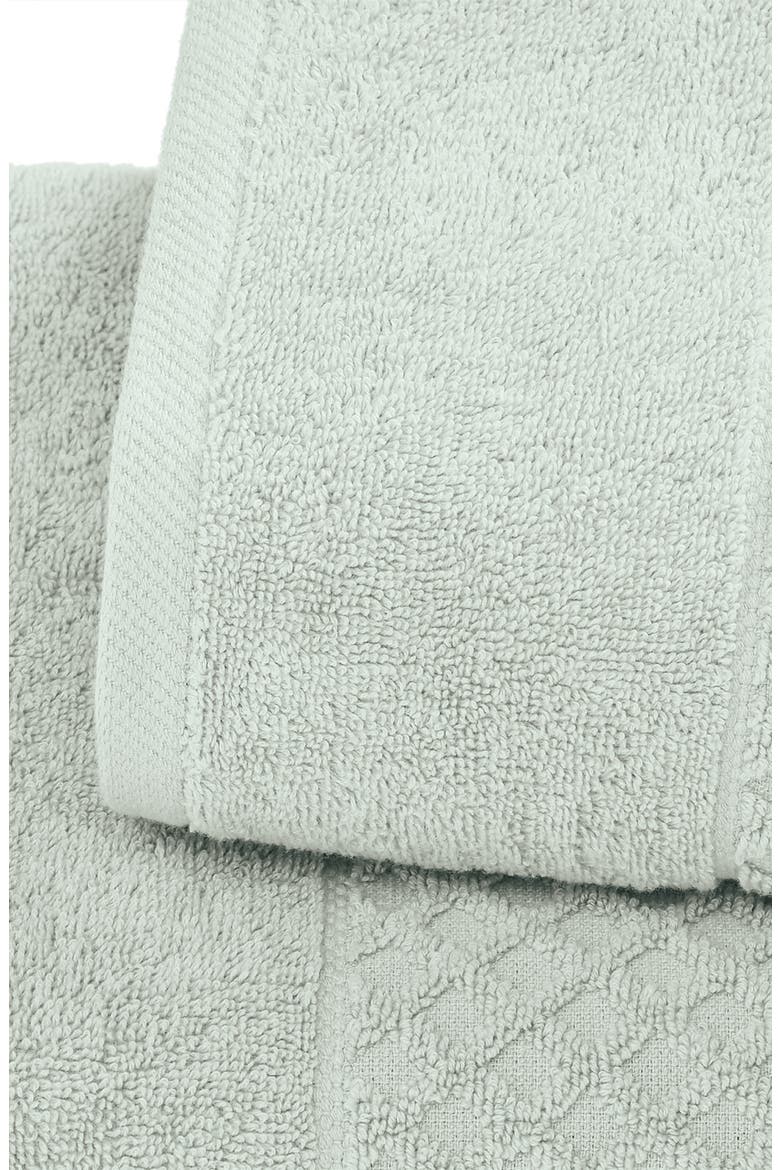 Diamond Waffle Textured 2-Piece Bath Sheet Set, Alternate, color, PASTEL BLUE