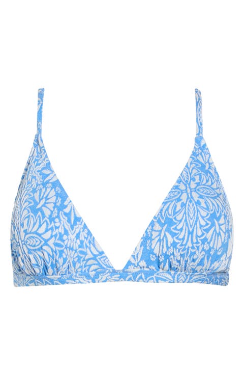 Tile Tranquility Triangle Bikini Top