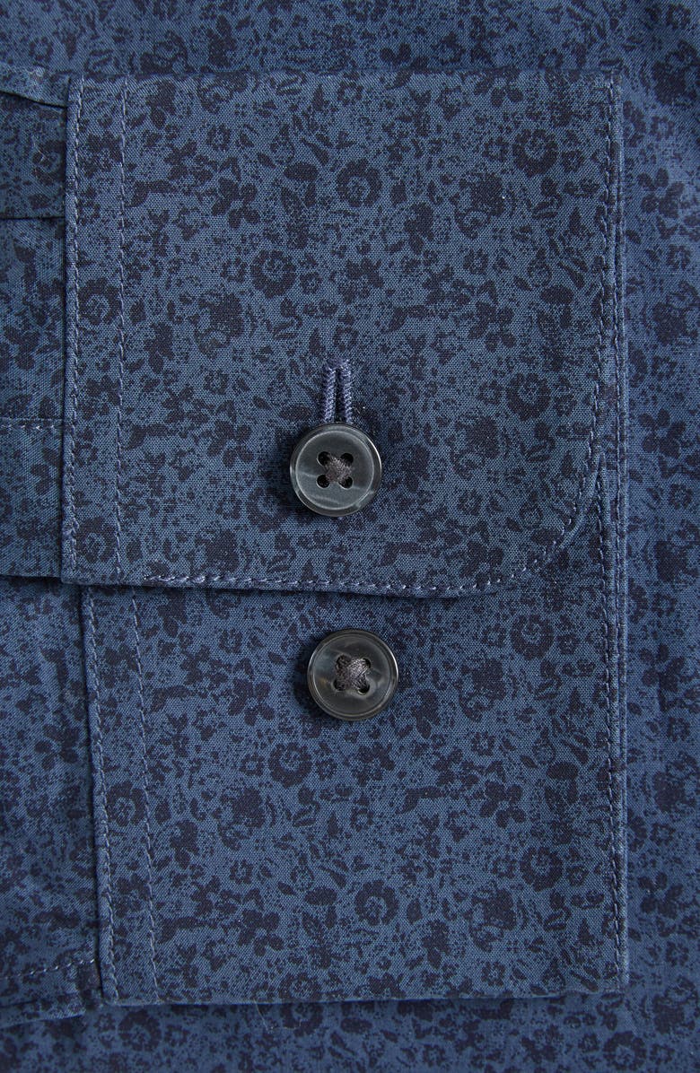 John Varvatos Star USA Slim Fit Floral Dress Shirt, Alternate, color,