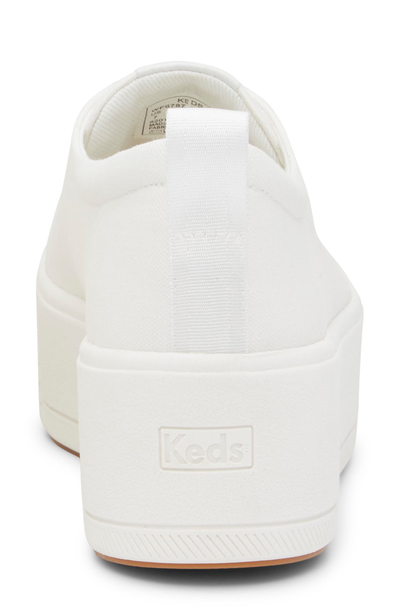 Keds<sup>®</sup> Sklyer Platform Sneaker, Alternate, color, White Canvas