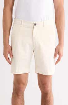 Garment Dyed Flat Front Shorts
