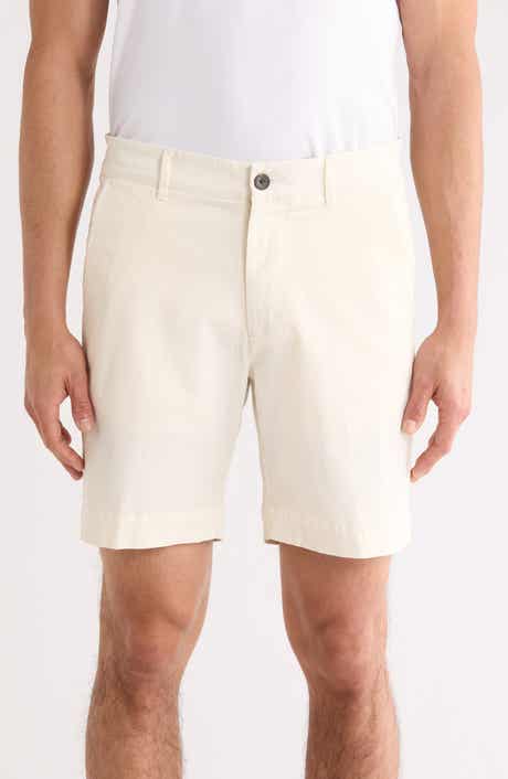 Garment Dyed Flat Front Shorts