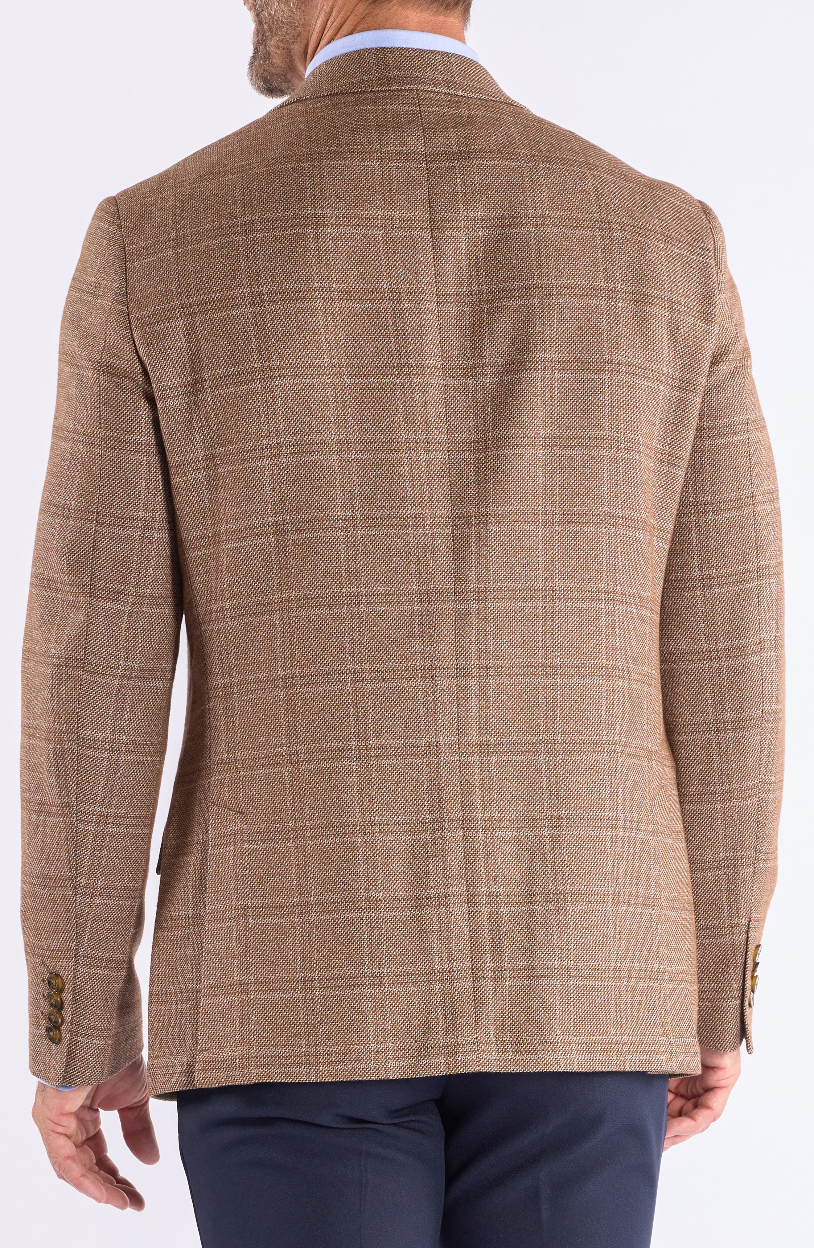 Windowpane Knit Sport Coat - image 2