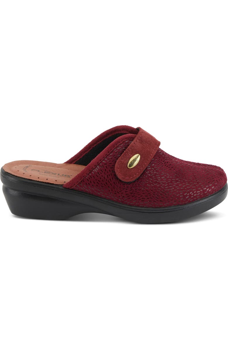 Flexus by Spring Step Merula Clog, Alternate, color, Bordeaux Multi