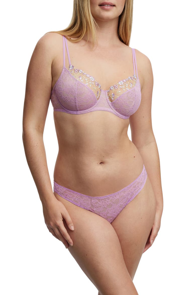 Paradise Underwire Bra, Alternate, color, PLUM COMBO