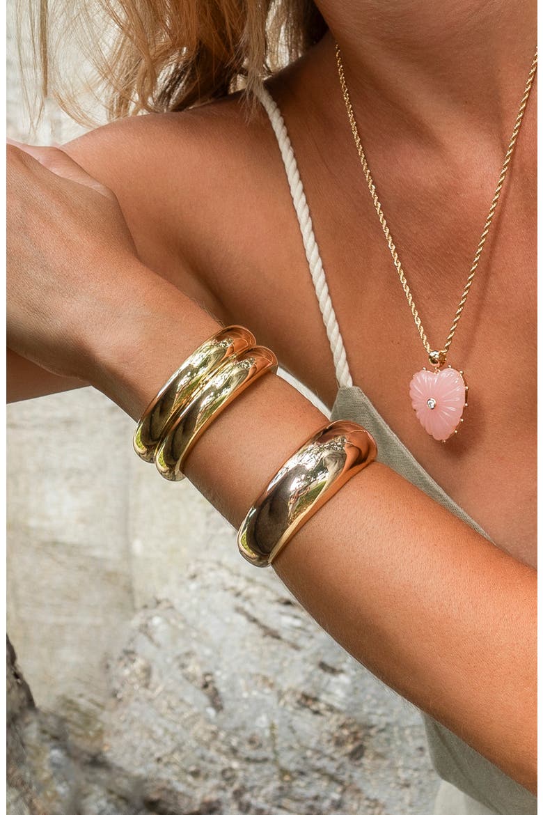 Oriana Cuff, Alternate, color, 14K GOLD PLATED