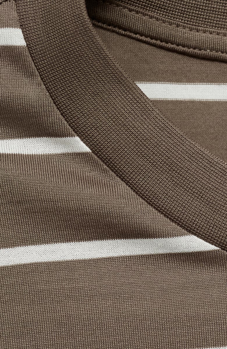 MANGO Stripe Cotton T-Shirt, Alternate, color, 