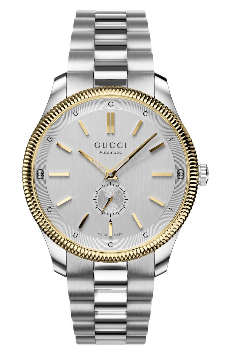 Gucci G-Timeless Automatic Bracelet Watch, 40mm, Alternate, color, 