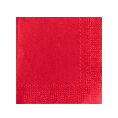 Jollity & Co Shade Collection Large Napkins In Poppy