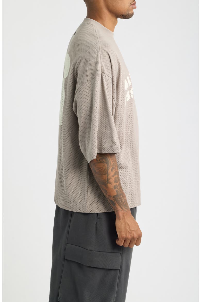 Merch Boxy Fit Cotton Graphic T-Shirt, Alternate, color, SEAL