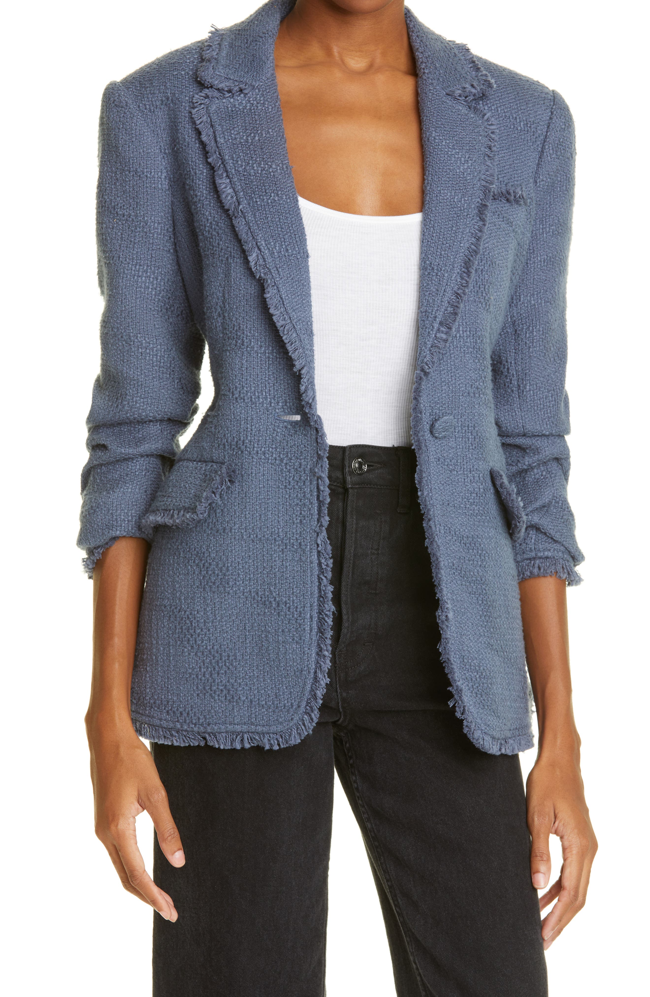 Khloe Boucle Blazer - image 5