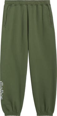 Malbon Golf Clubhouse Cotton Sweatpants