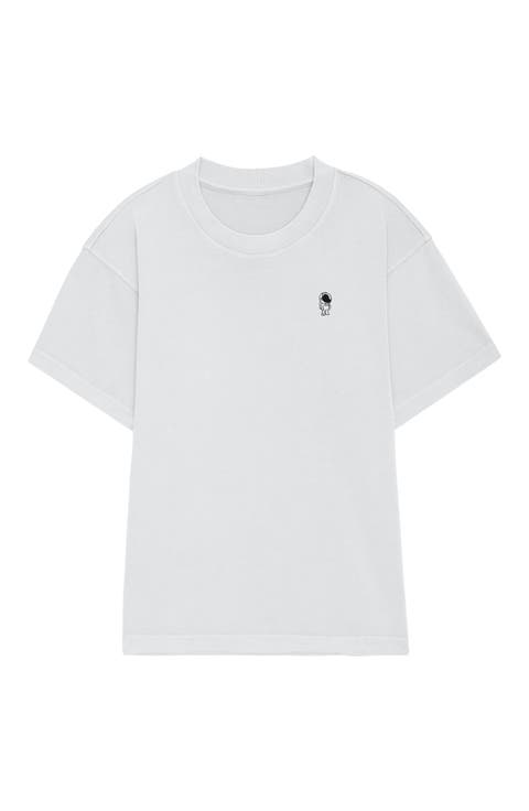 Mens Astronaut Heavyweight Pigment Dye Tee