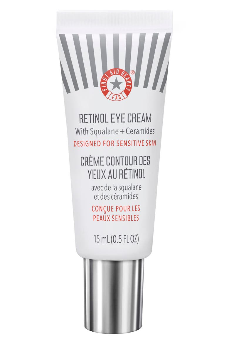 Retinol Eye Cream with Squalane + Ceramides, Main, color, NO COLOR