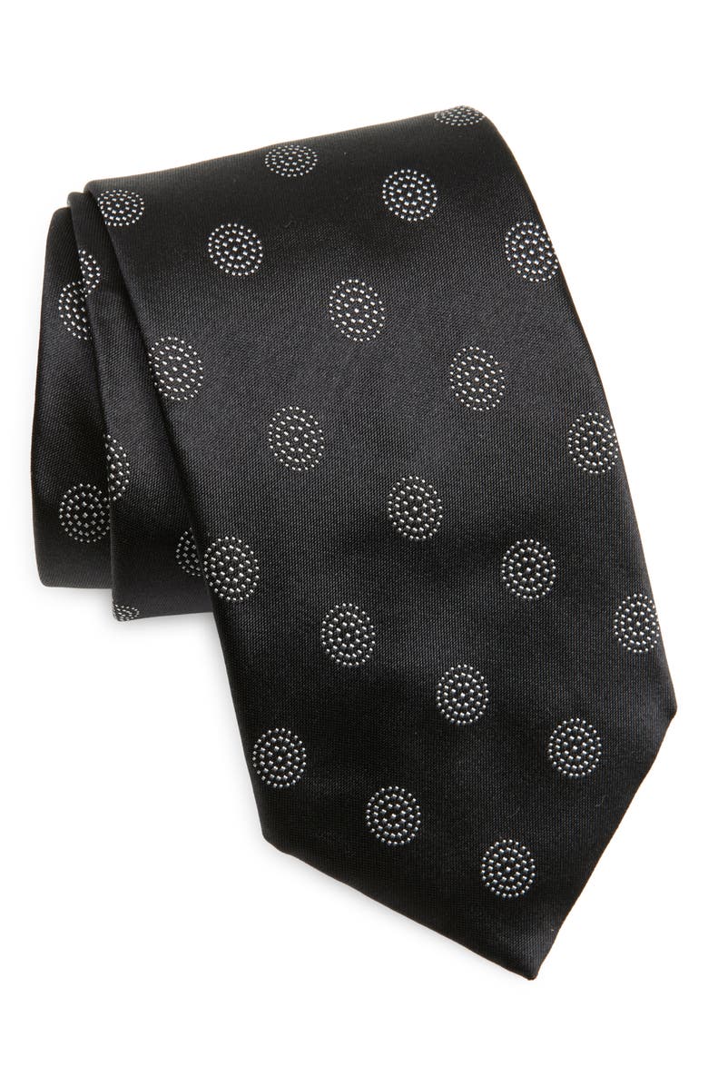 Dolce&Gabbana Circle Silk Tie, Main, color, 