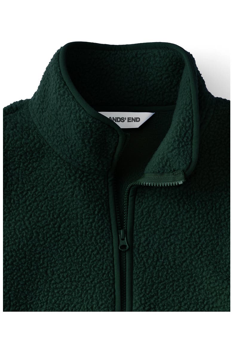 Plus Size Print Half Zip Cozy High Pile Fleece Pullover, Alternate, color, Woodland Forest