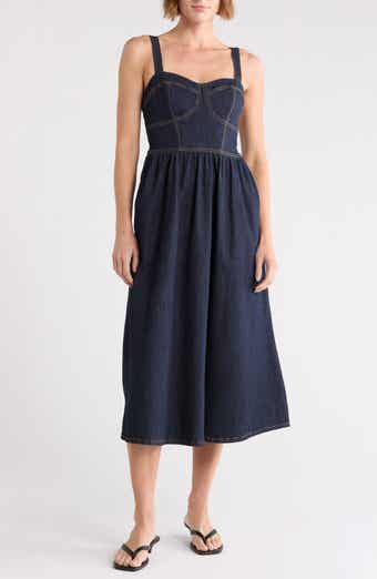 Devin Denim Midi Dress