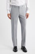 Nordstrom Henrik Trim Fit Solid Stretch Wool Suit Pants