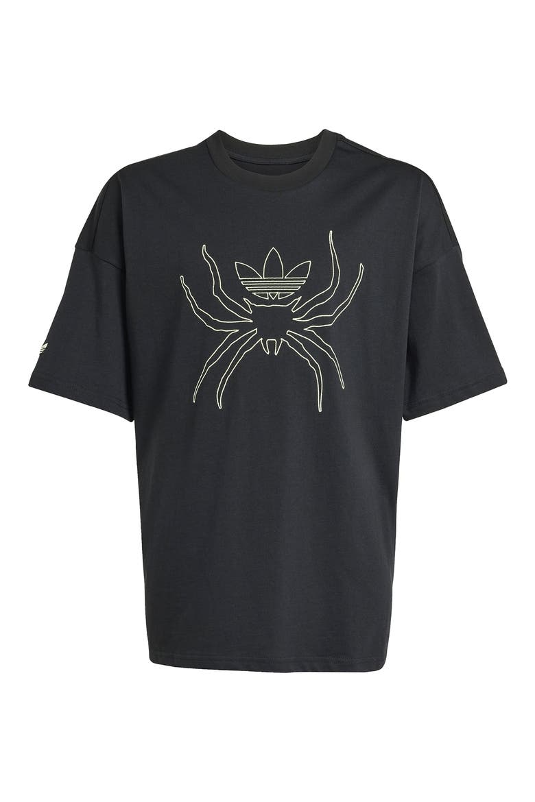 Kids' Spider GSX Cotton Graphic T-Shirt, Main, color, BLACK