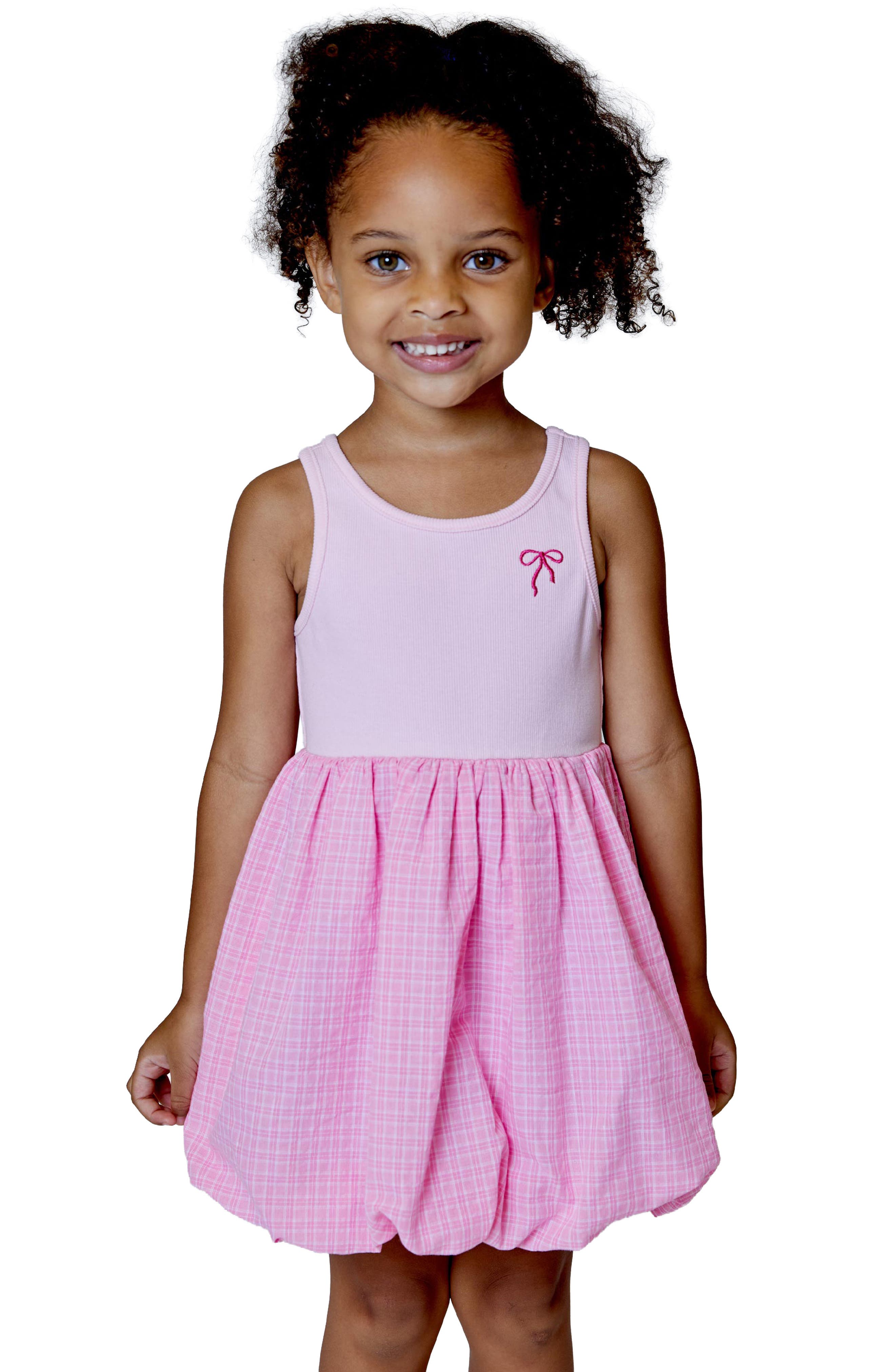 Design History Kids' Bubble Hem Tank Dress