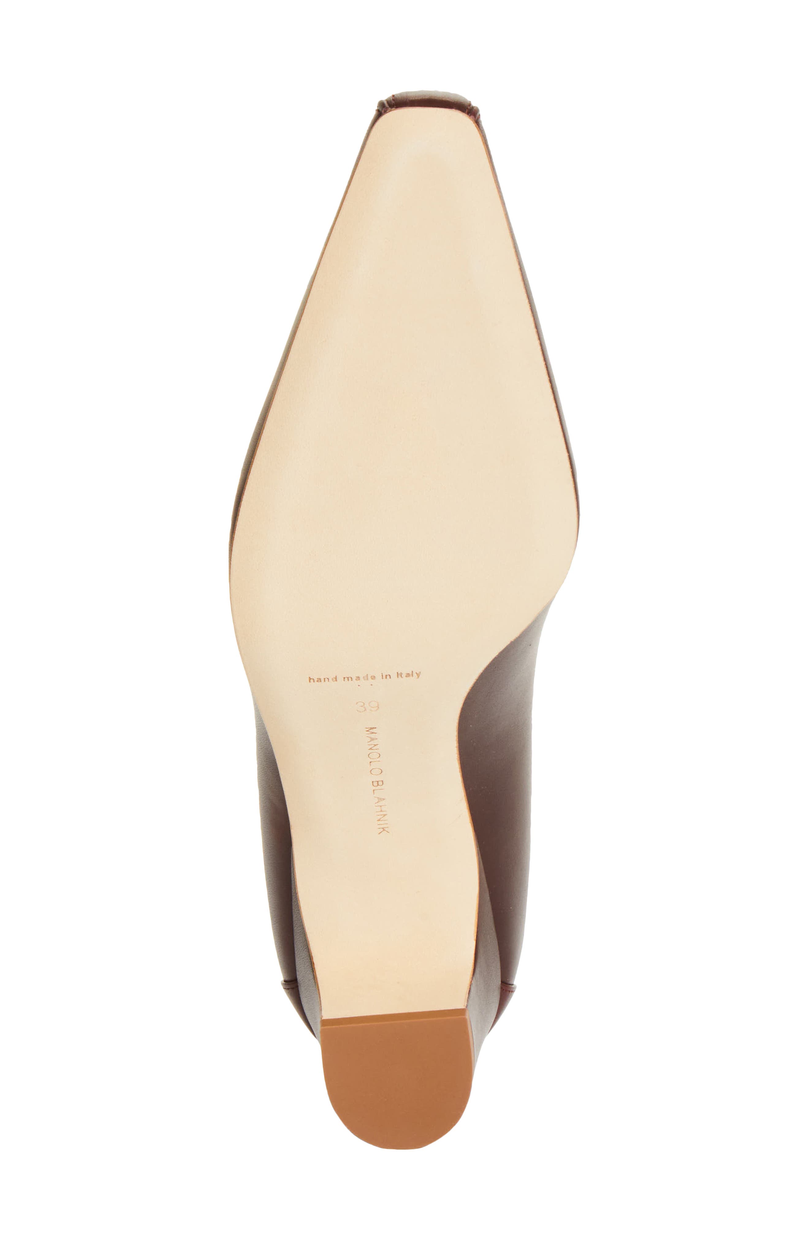 Manolo Blahnik Cleofelo Loafer Pump, Alternate, color, Dred 6025