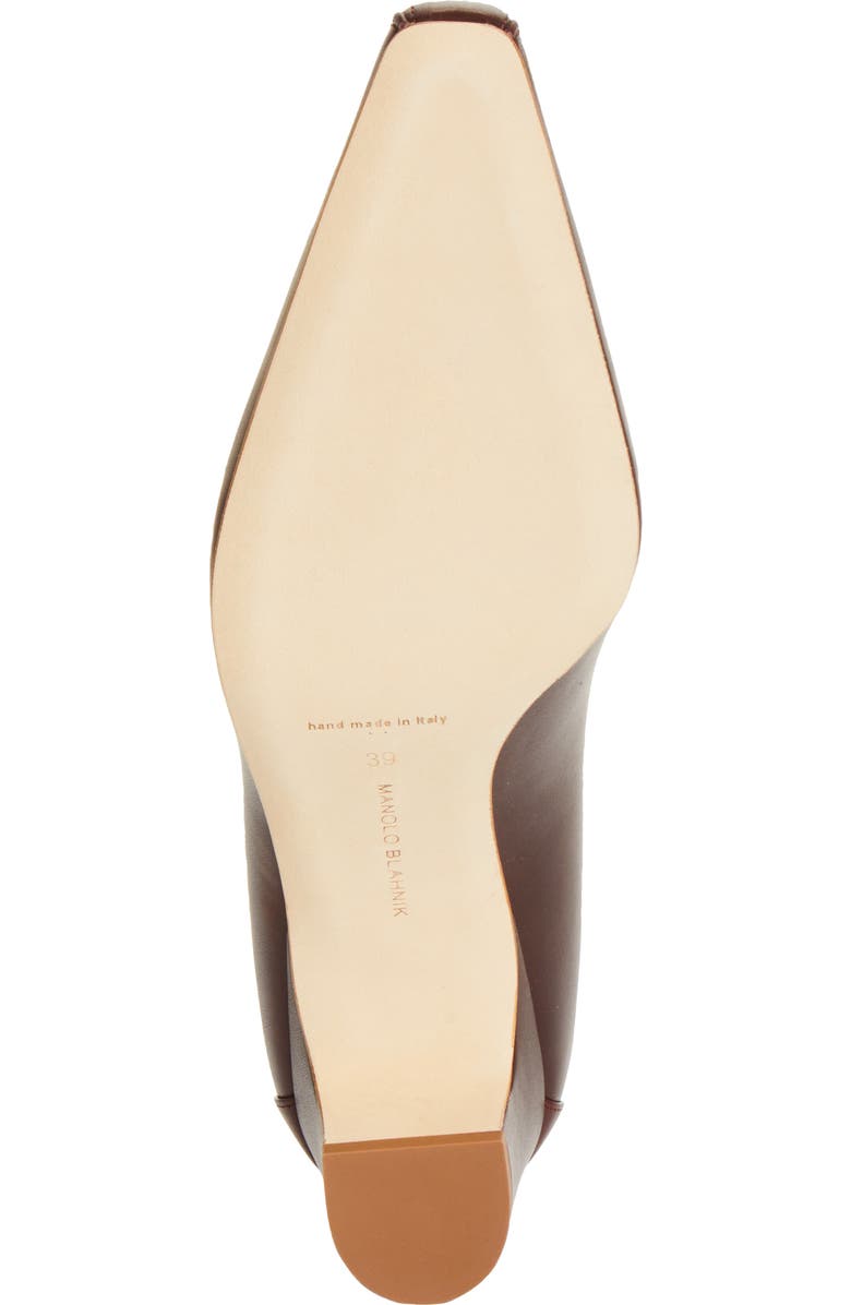 Manolo Blahnik Cleofelo Loafer Pump, Alternate, color, Dred 6025