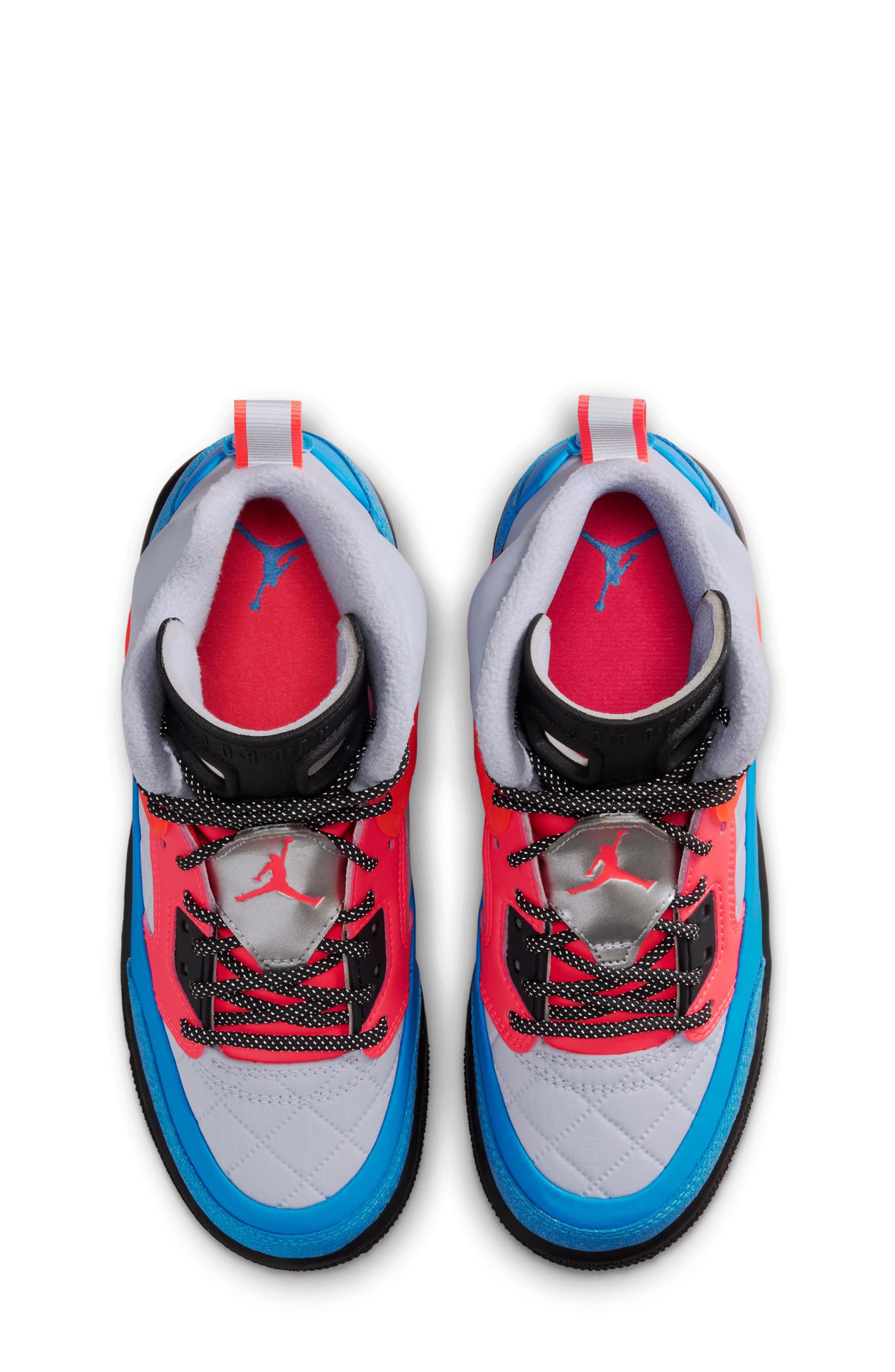 Kids' Spizike Low Sneaker, Alternate, color, GHOST/ HOT LAVA