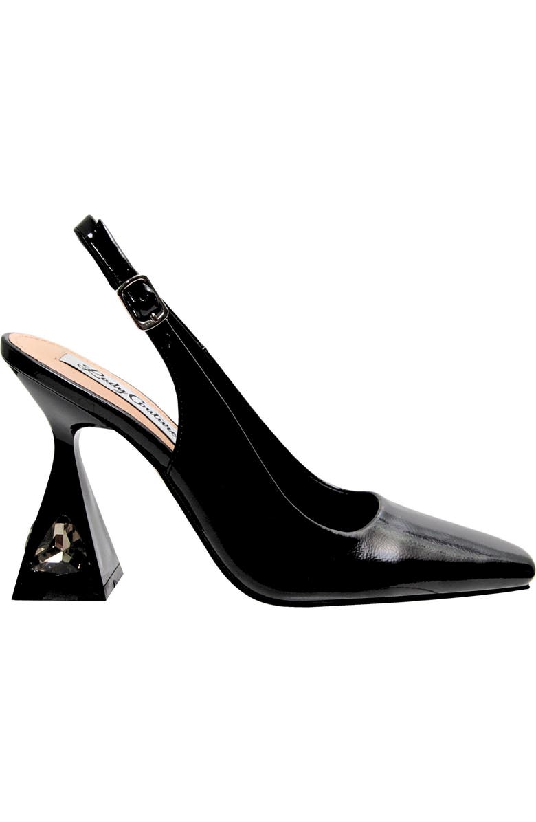 LADY COUTURE Mistic Slingback Pump, Alternate, color, Black