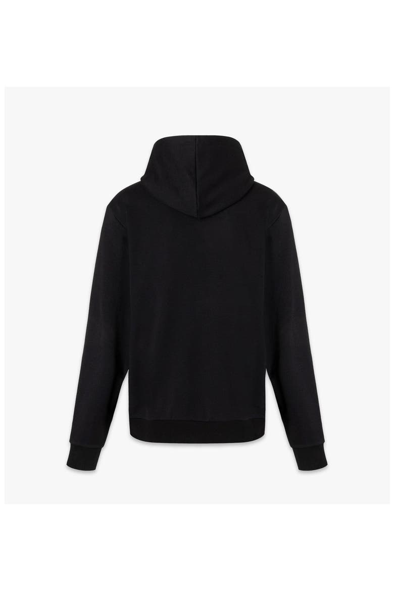 Classic Logo Hoodie in Organic Cotton, Alternate, color, Black