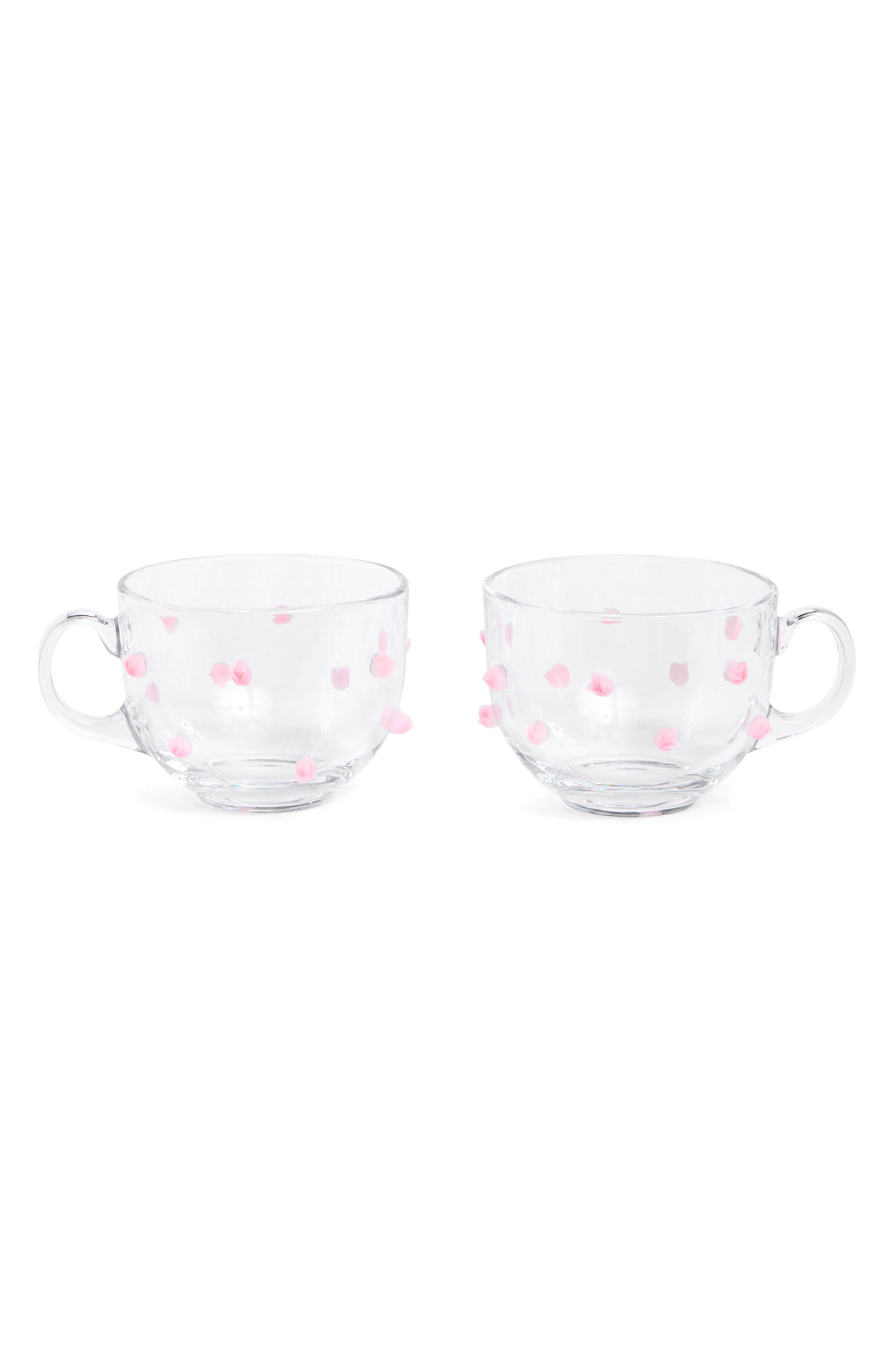 MEDICI Set of 2 Glass Mugs