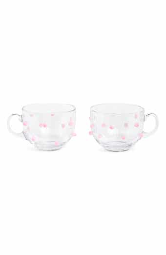 MEDICI Set of 2 Glass Mugs