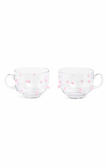 MEDICI Set of 2 Glass Mugs