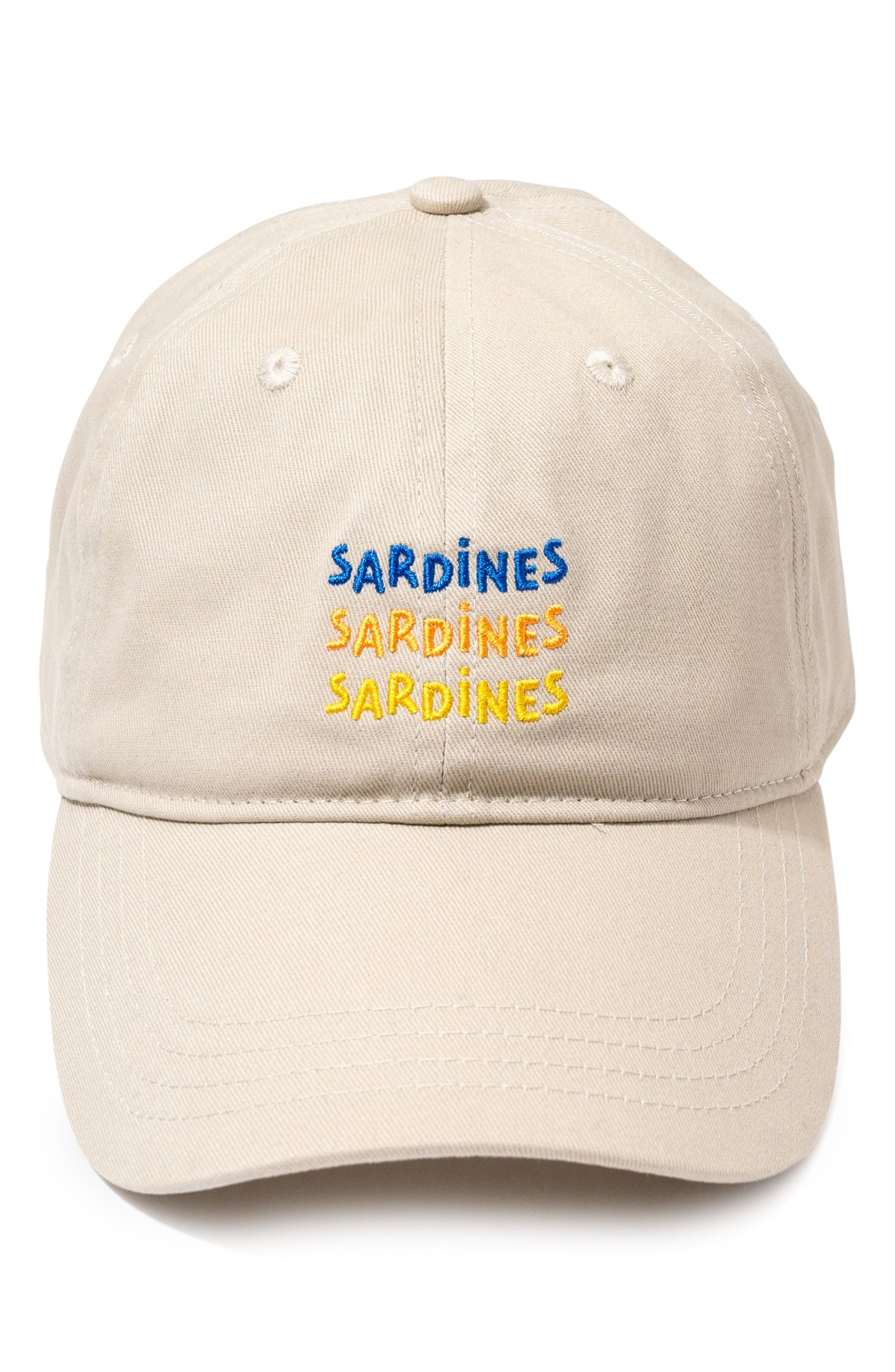 Sardines Baseball Cap