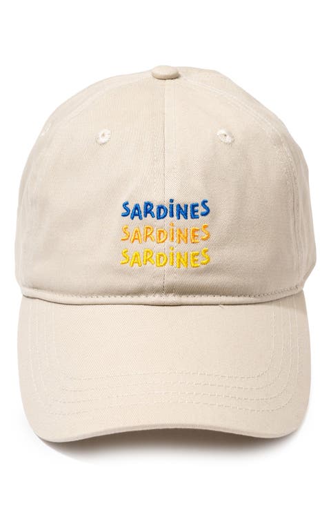 Sardines Baseball Cap