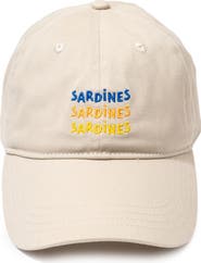 FRASIER STERLING Sardines Baseball Cap