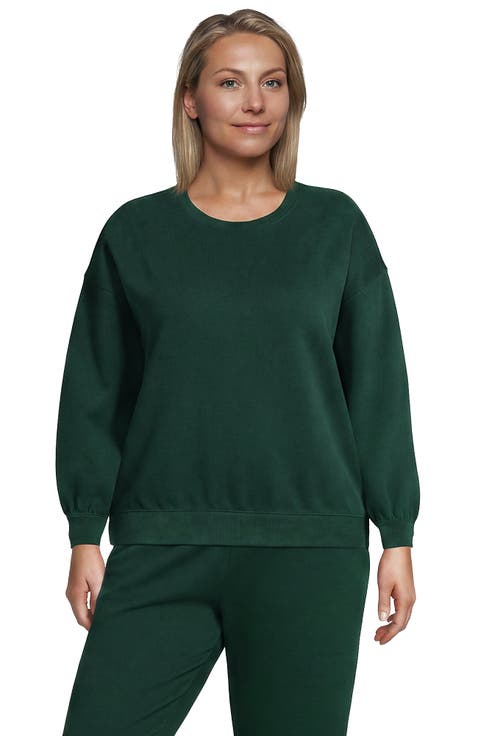 Plus Size Relaxed Serious Sweats Long Sleeve Crewneck Sweatshirt