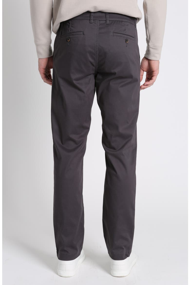 Bowie Stretch Twill Chinos, Alternate, color, CHARCOAL