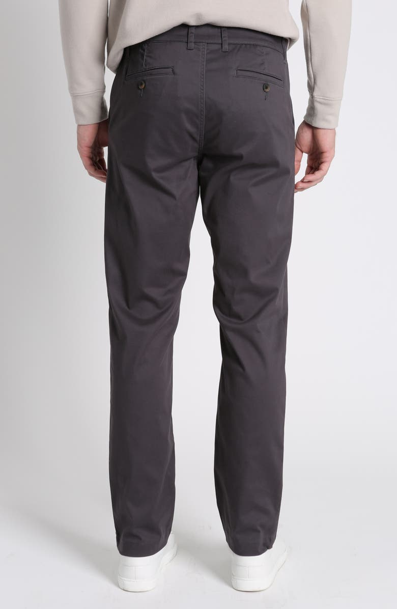 JACHS Bowie Stretch Twill Chinos, Alternate, color, Charcoal