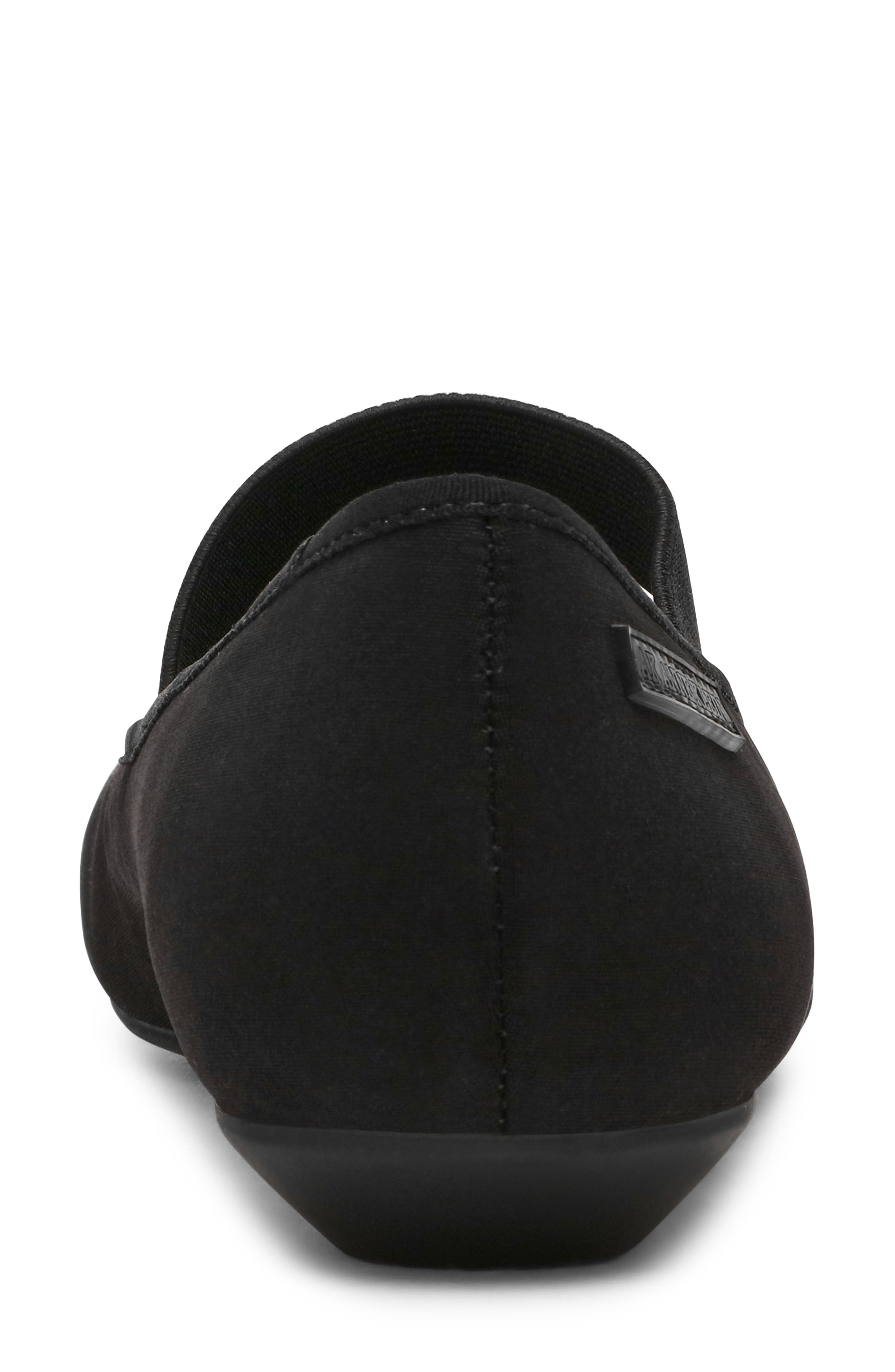 Anne Klein Opalina Mary Jane Flat, Alternate, color, Black Matte Stretch