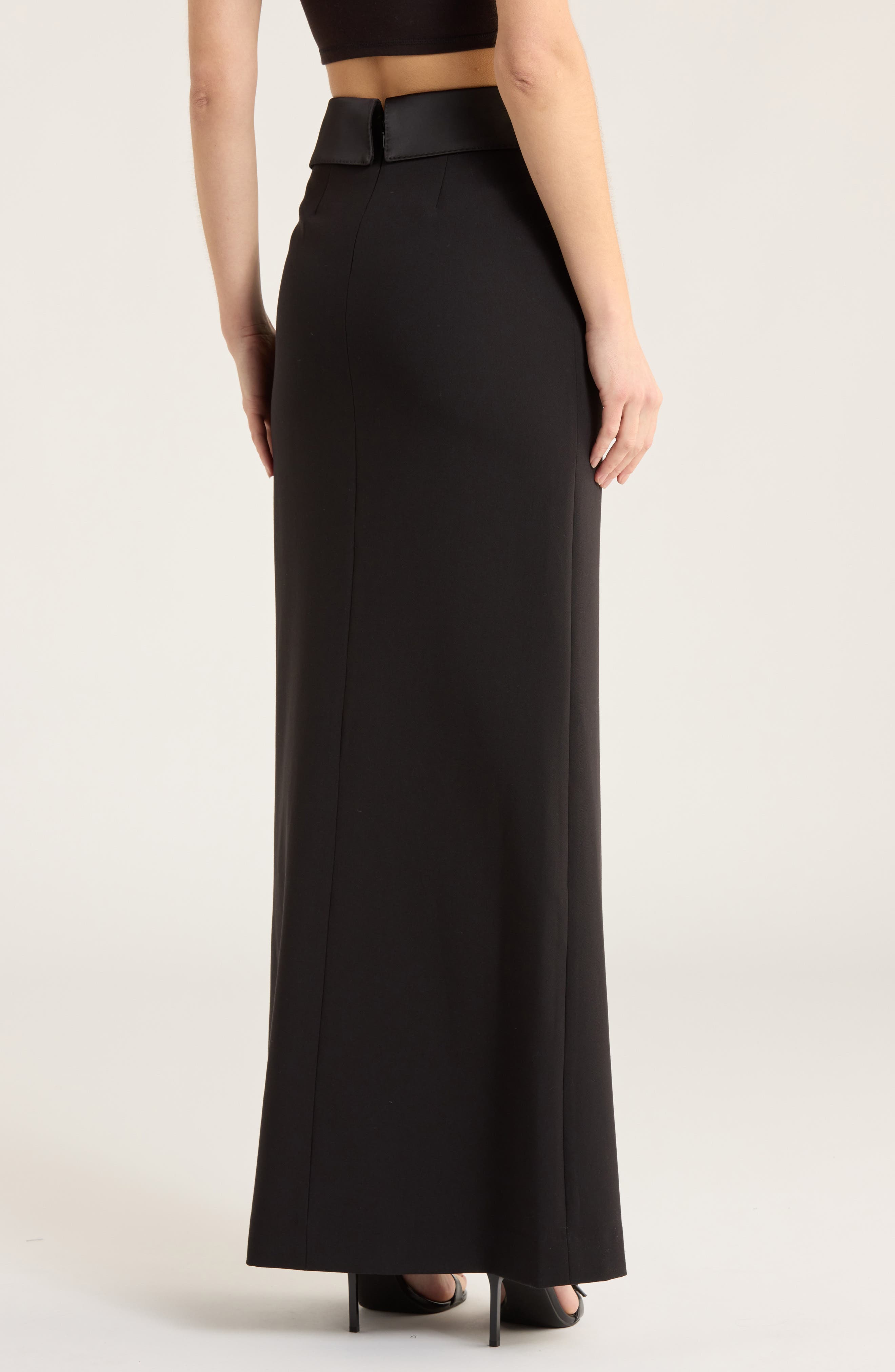 Diara Tuxedo Maxi Skirt (Women) | Nordstromrack