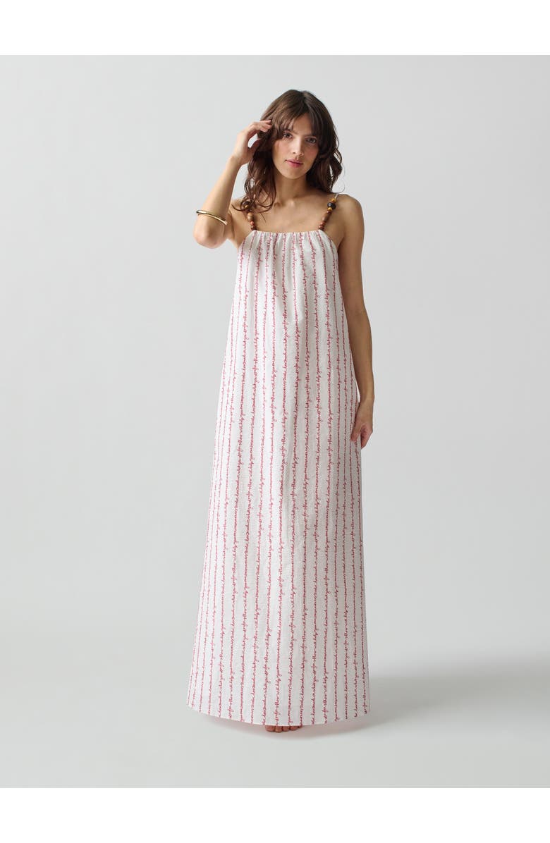 Lingua Franca Grikos Stripe Dress, Alternate, color, 