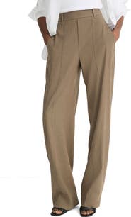 Vince Joan High Rise Linen Blend Pull-On Pants