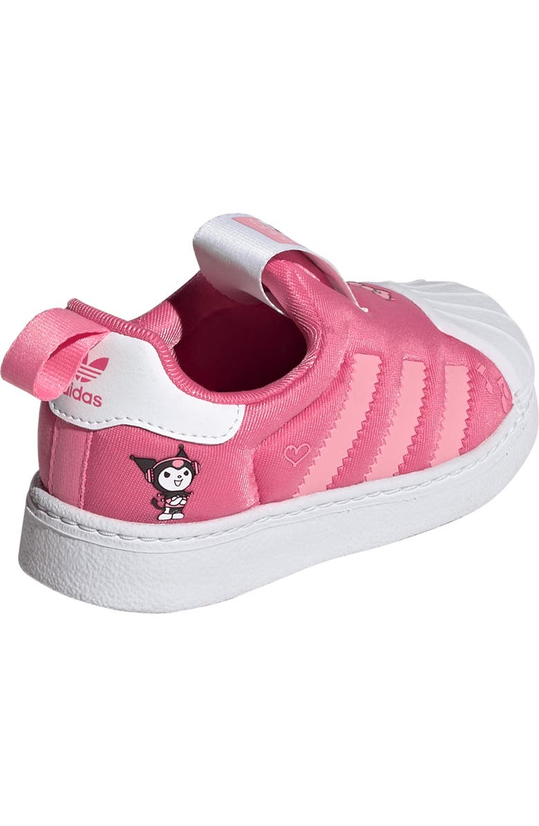 adidas x Hello Kitty<sup>®</sup> Kids' Superstar 360 Sneaker, Alternate, color, Pink Fusion/ White/ Bliss Pink